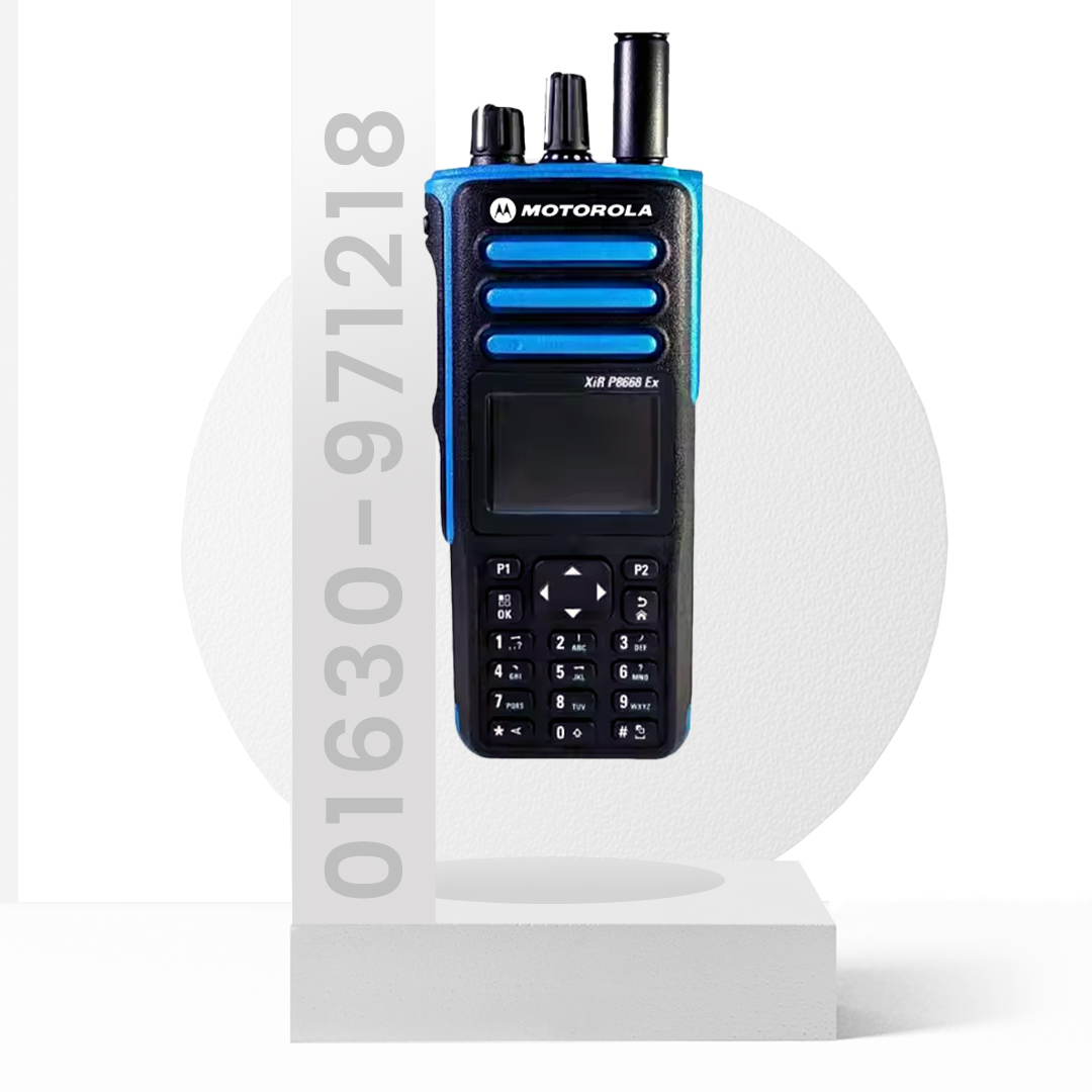 Motorola XIR P8608EX ATEX Two-Way Radio | Intrinsically Safe